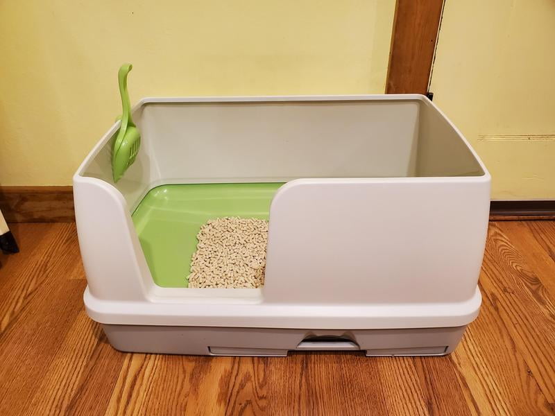 large breeze litter box