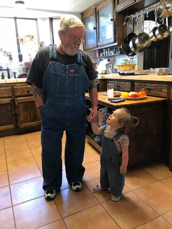dickies stonewashed overalls