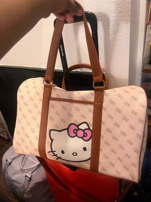 Sanrio Hello Kitty Kids' Weekender Carry-On Luggage Duffle Bag