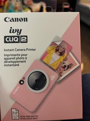 Canon IVY CLIQ 5 Megapixel Instant Digital Camera, Petal Pink