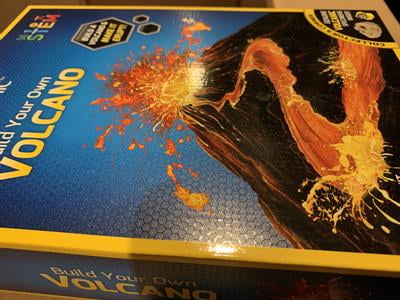 National Geographic Vulkaan Bouwkit - Maak Je Eigen Vulkaan, Verf En Laat Uitbarsten, Educatief Speelgoed
