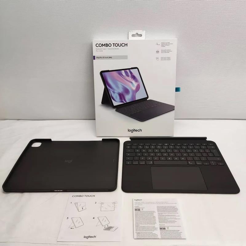 Logitech Combo Touch iPad Pro 13-inch Keyboard Case, M4 & M5