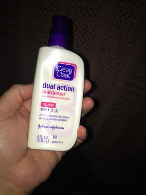 clean and clear dual action moisturizer walmart