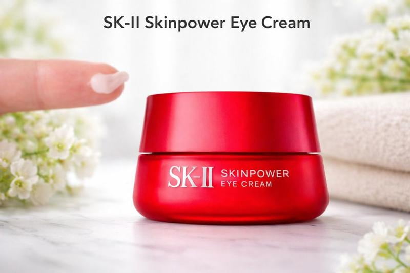 SK-II Skinpower Eye Cream, 0.49 oz, Anti-Aging, Dark Circle