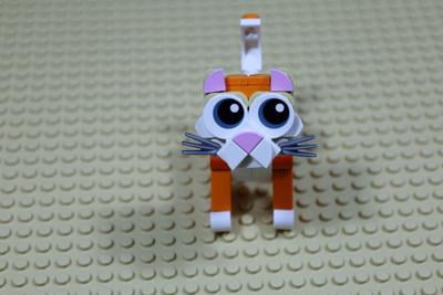 LEGO, Creator Orange Cat 30714, 3 in 1 animal building set, Red