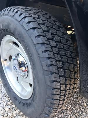 Goodyear Wrangler AT/S 265/70R17 113 S Tire. 