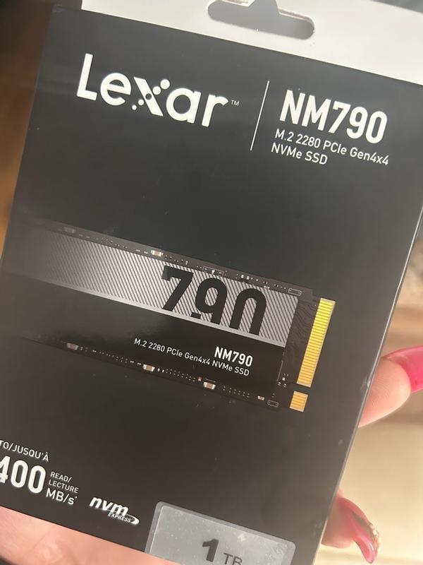 Lexar NM790 4TB PCIe Gen 4x4 NVMe M.2 Internal SSD - Walmart.com