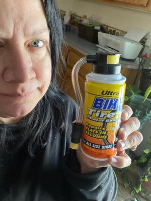 Flatout Tire Sealant Ultra Instant Bike Tire Inflator Sealer, Oz