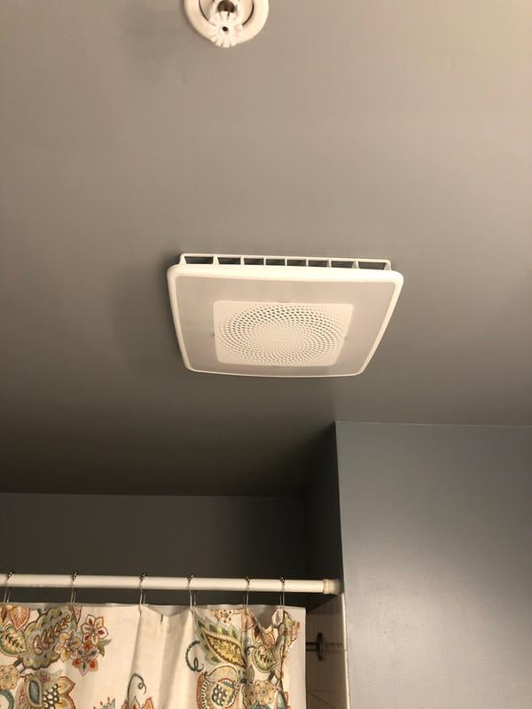 Broan NuTone ChromaComfort Ventilation Fan with Multicolor LED Light and  Control - Walmart.com