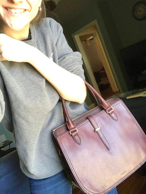 Fossil Large Ryder Satchel Clearance 