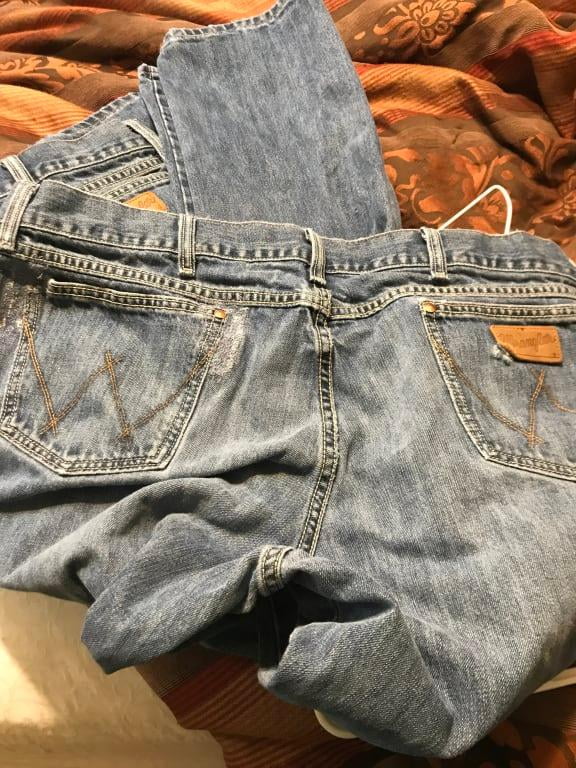 Wrangler Men's retro indigo relaxed fit Jeans boot cut - wrt20jh -  