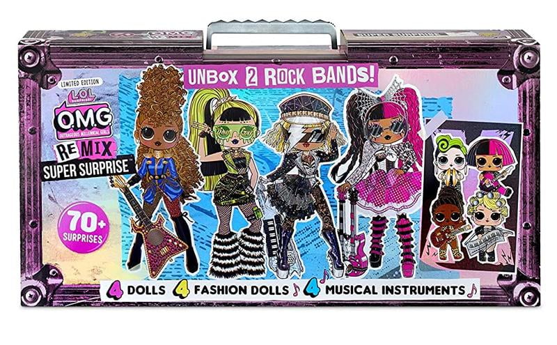 LOL Surprise OMG Pack - 70+ Surprises, 4 Fashion Dolls