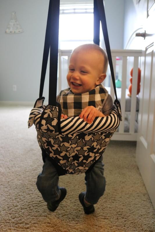 evenflo exersaucer doorway jumper gone fishin