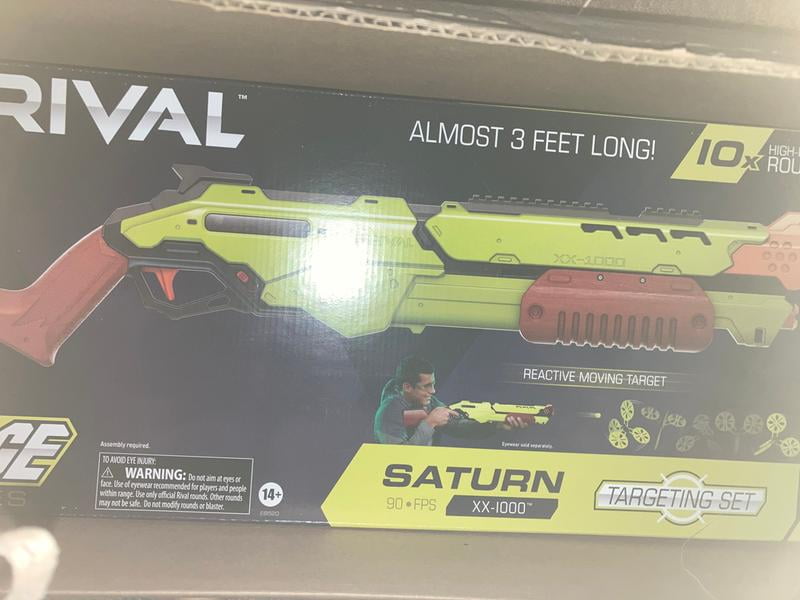 Nerf Rival Saturn XX 1000 Edge Series, High-Speed Ball Dart