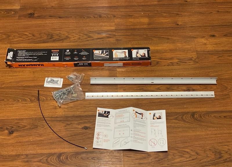 Supporto A Muro Per TV Hangman 32-80 Pollici | Staffa Basso Profilo VESA Fino A 45kg