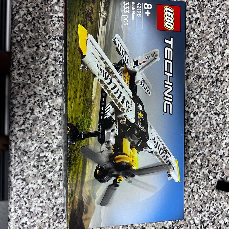 Free Shipping! LEGO Bush Plane Toy Model Airplane with Spinning