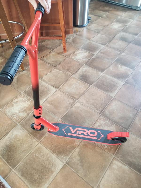 VIRO Rides VR 230 Attitude Stunt Scooter Rosso – Il Monopattino Per Acrobazie Dei Giovani Rider! - Foto 4
