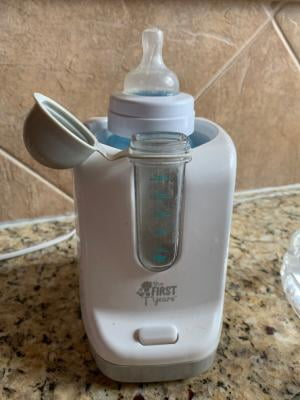 the first years bottle warmer sanitize