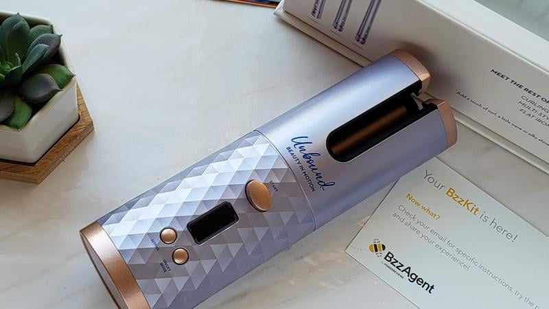 unbound curling iron walmart