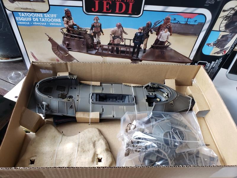 star wars the vintage collection skiff vehicle