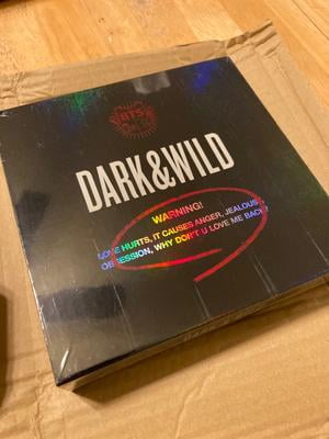 BTS - Dark & Wild Vol.1 KPOP Album with 100-page booklet & two