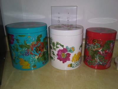 The Pioneer Woman Vintage Geo 3pc Canister Set on Walmart Rollback -  MyLitter - One Deal At A Time