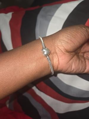 Pandora Jewelry - Sterling Silver Moments Bracelet with Heart
