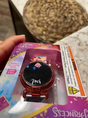 Disney The Little Mermaid LED Silicone Watch NEW Disney Ariel Unisex Child LED Watch, Silicone Strap, Dangle  main image 4