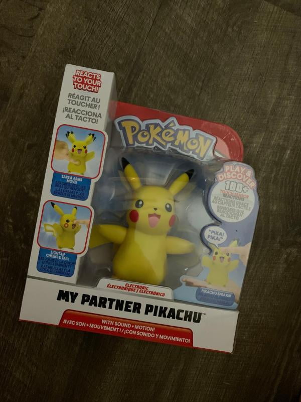 my partner pikachu action figure