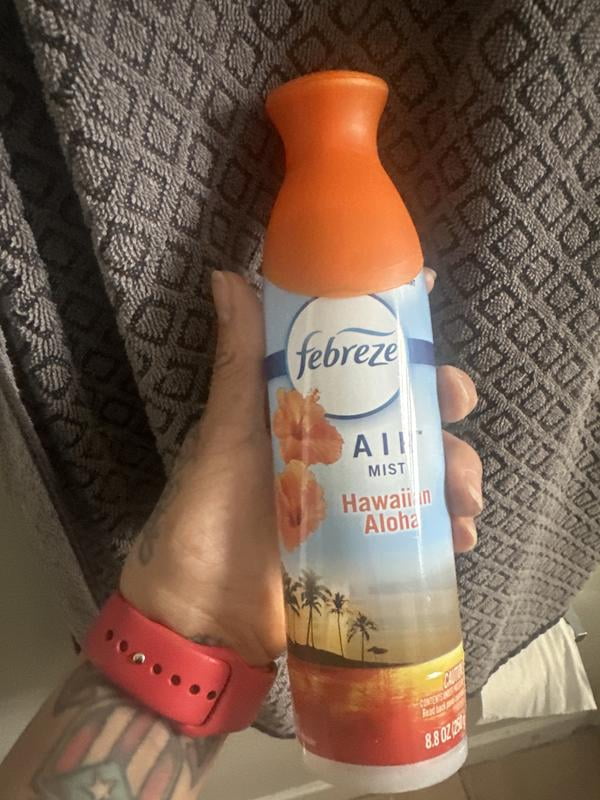 Febreze Air Effects Air Freshener Spray, Hawaiian Aloha & Ocean, 4