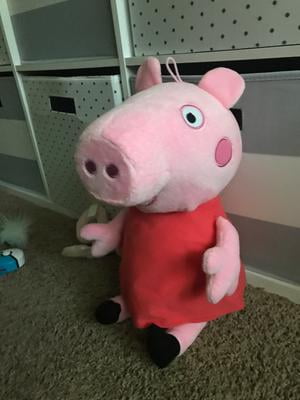 life size peppa pig stuffed animal