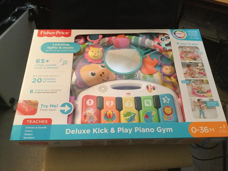 fisher price piano gym