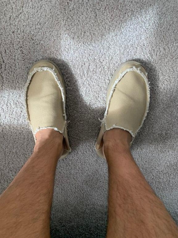 mens crocs canvas loafers