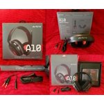 Logitech Astro A10 Headset Pc Gen1 Grey Red Lightweight Rugged Design Walmart Com Walmart Com