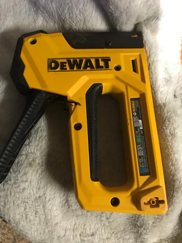 DEWALT Heavy-Duty Compact Staple Gun DWHTTR130LH - The Home Depot