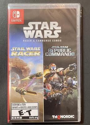 Free Shipping! THQ Nordic Star Wars Racer and Commandos Combo