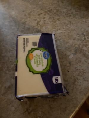 Great Value Low-Moisture Part-Skim Mozzarella Block Cheese