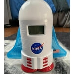Sharp NASA Space Shuttle LCD Clock with Nightlight, 4 Color Options, 2 ...