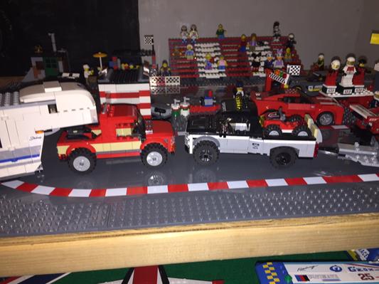 lego city great vehicles pickup & caravan