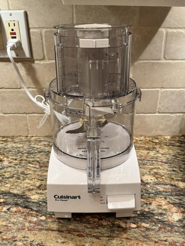 Cuisinart Pro Classic DLC-10SYP1 7 Cup Food Processor, White