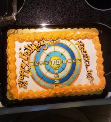 edible printer target