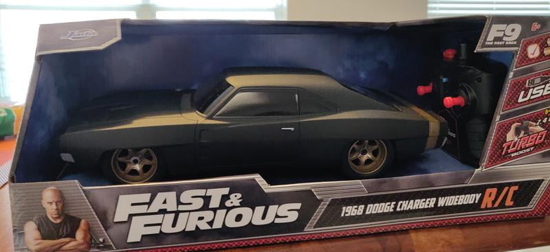 ミニカー Fast & Furious 1968Dodge ChargerWidebody Jada 1:24 Fast & Furious Dom's 1968 Dodge Charger Widebody