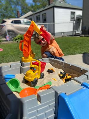 little tikes big digger sandbox walmart