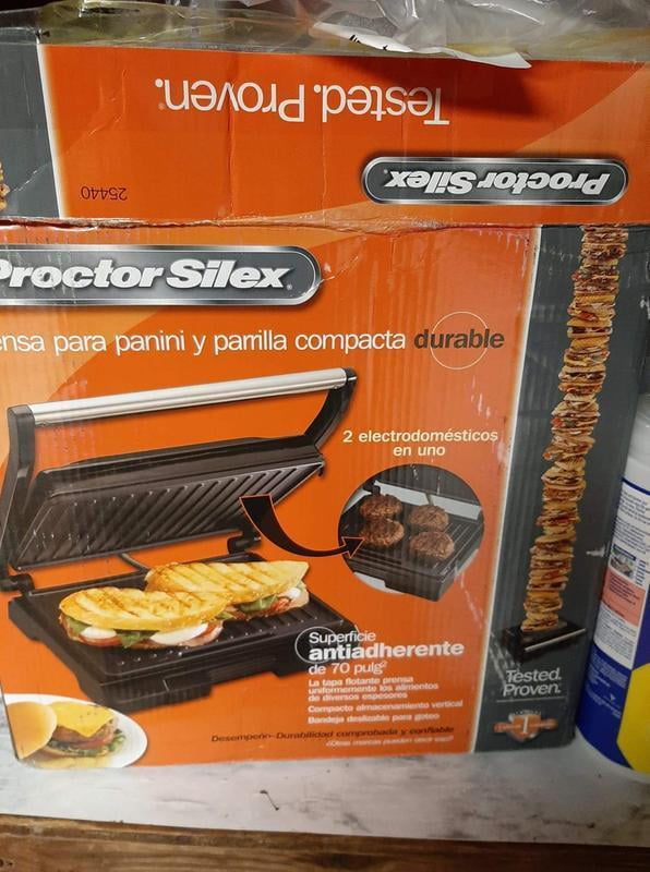 Proctor Silex Durable Panini Press & Compact Grill
