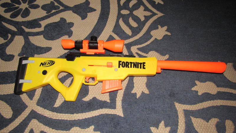 Nerf Fortnite BASR-L Blaster, Includes 12 Official Darts, Kids Toy