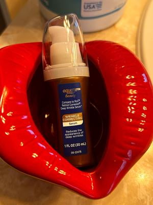 Equate Wrinkle Correcting Serum for Face and Neck, 1 fl oz