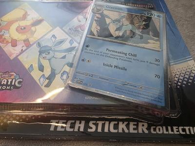 Pokemon Trading Cards SV 8.5 Prismatic Evolutions Tech Sticker Collection - Walmart.com Pokemon Trading Cards SV 8.5 Prismatic Evolutions Tech Sticker Collection - Walmart.com