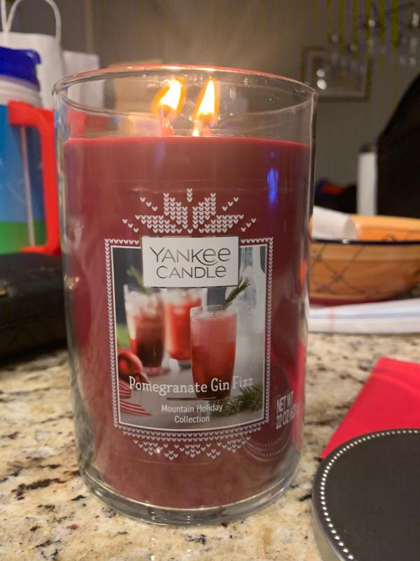Yankee Candle 12 Scented Tea Light T/L Box Candles POMEGRANATE GIN FIZZ holiday 