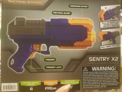 Adventure Force Tactical Strike Sentry X2 Ball Blaster - Walmart.com