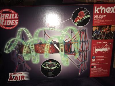 Knex thrill rides cheap web weaver